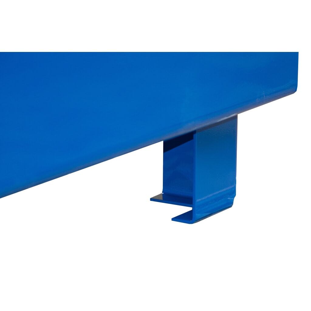Número de imagen del producto 2: Steinbock® cubeta de retención, 4 x 200 l, H xAxF 285 x 1.200 x 1.200 mm, incl. rejilla galvanizada, azul