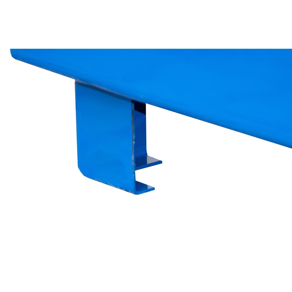 Número de imagen del producto 3: Steinbock® cubeta de retención, 4 x 200 l, H xAxF 285 x 1.200 x 1.200 mm, incl. rejilla galvanizada, azul