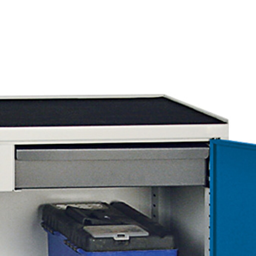 Imagen del producto: Capa de goma ranurada para el armario auxiliar de taller Stumpf®, A x F 500 x 500 mm