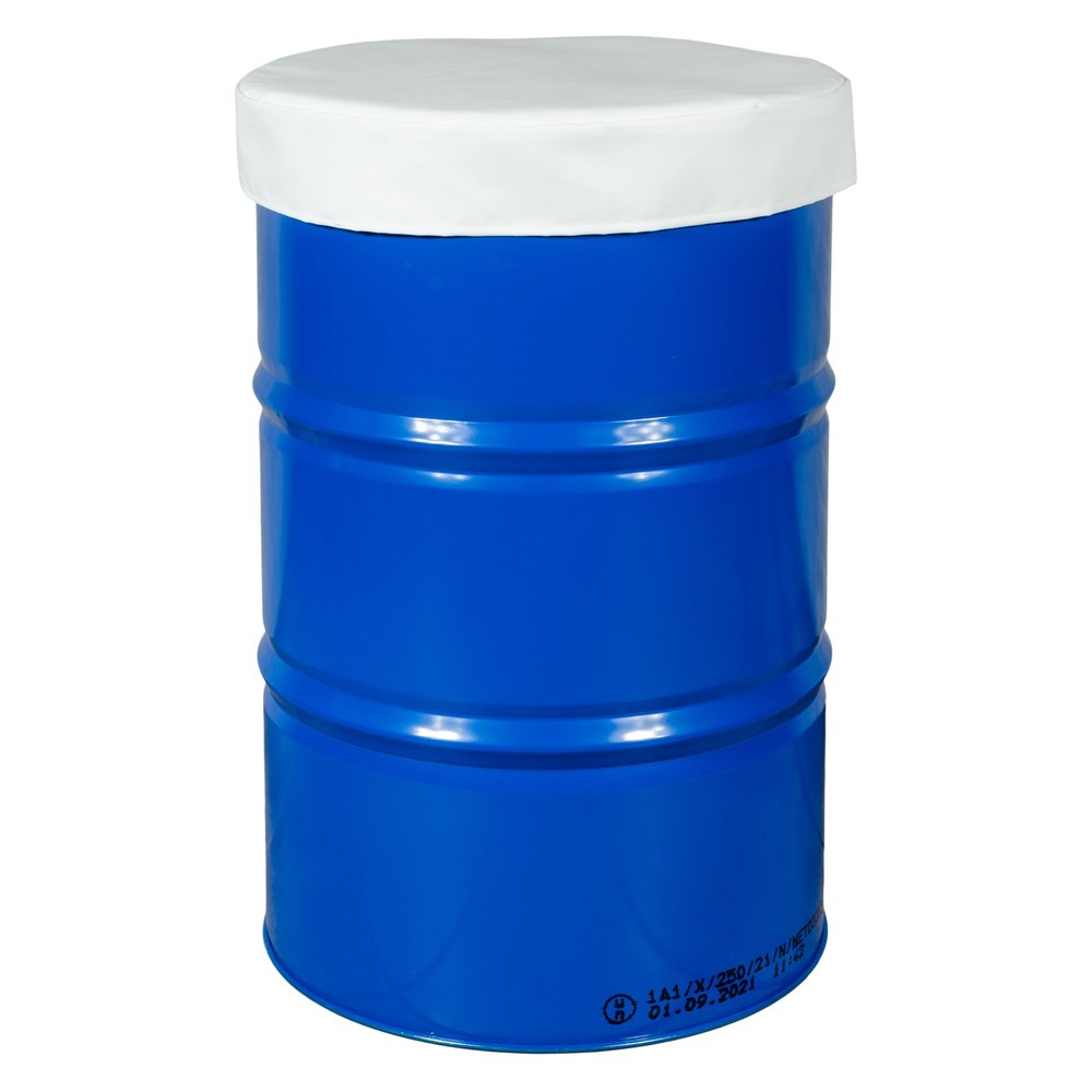 Imagen del producto: Cubierta para barriles Kuhlmann para barriles Kuhlmann, para los sectores alimentario y farmacéutico, 200-220 l, ØxH 600 x 100 mm