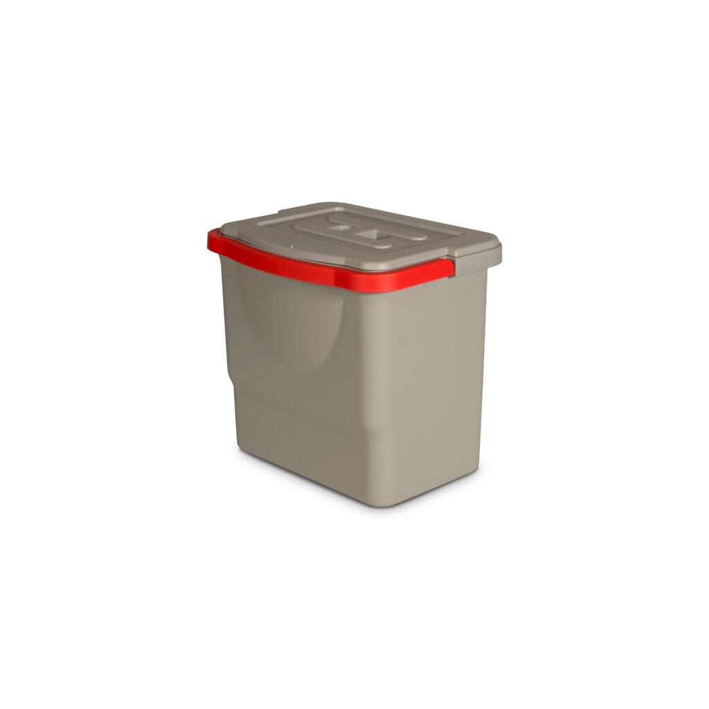 Cubo COMBIX, 6 litros, rojo Imagen del producto: Cubo COMBIX, 6 litros, rojo