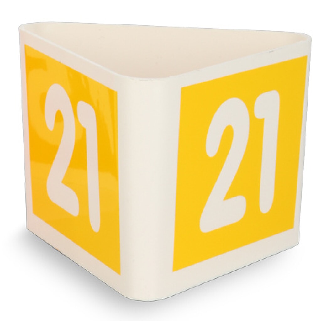 Cubo con números, numeración 1-25, azul Número de imagen del producto 2: Cubo con números, numeración 1-25, azul