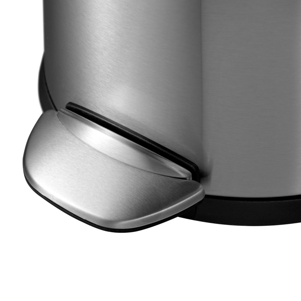 Número de imagen del producto 2: Cubo cosmético Luna 3 litros, acero inoxidable mate