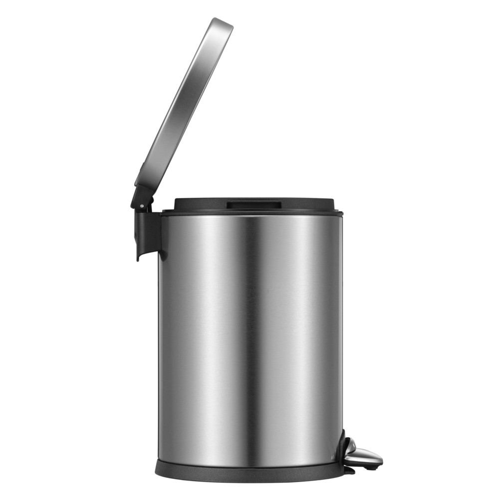 Número de imagen del producto 3: Cubo cosmético Luna 3 litros, acero inoxidable mate