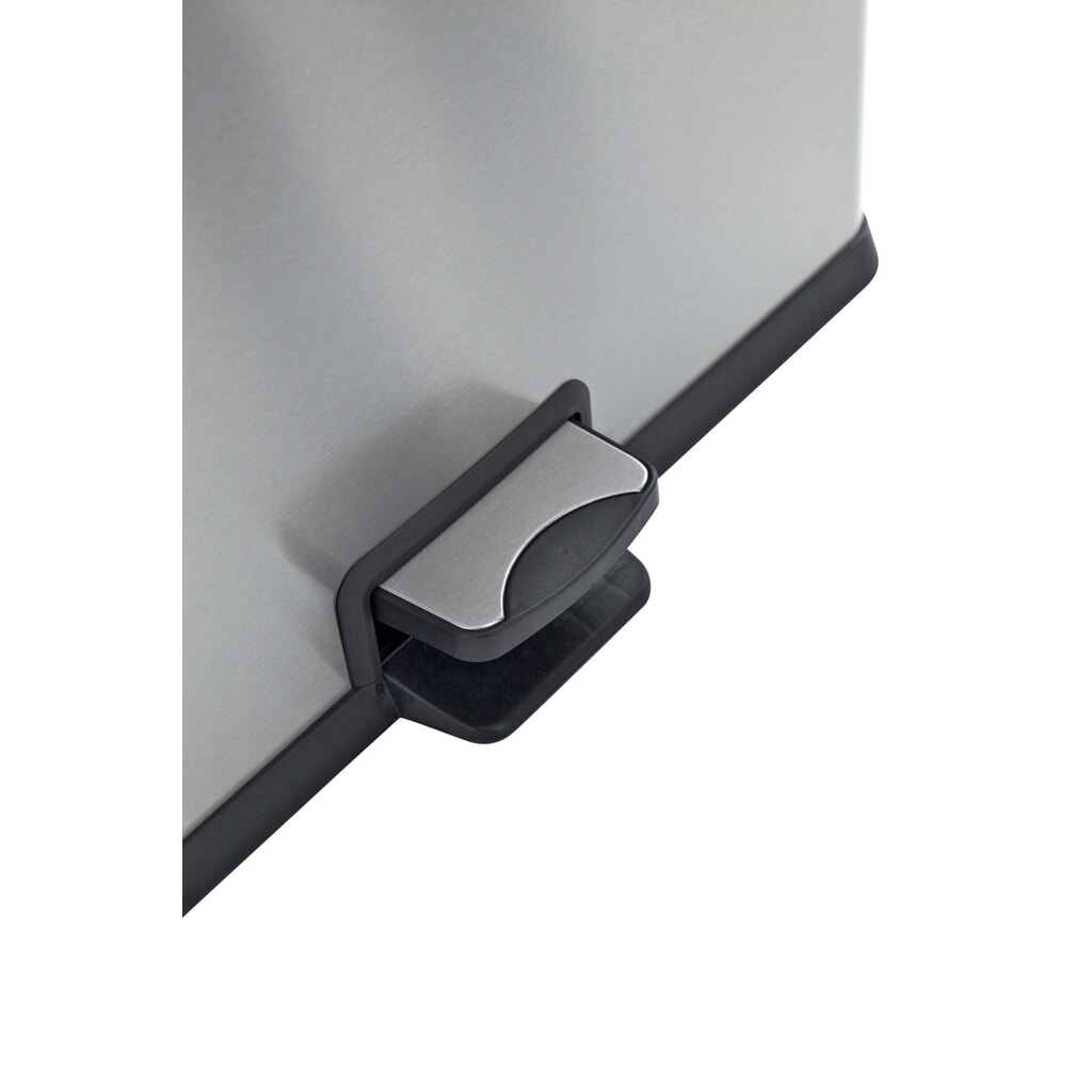 Número de imagen del producto 3: Rejoice - Cubo de basura con pedal (3 x 12 litros acero inoxidable mate)