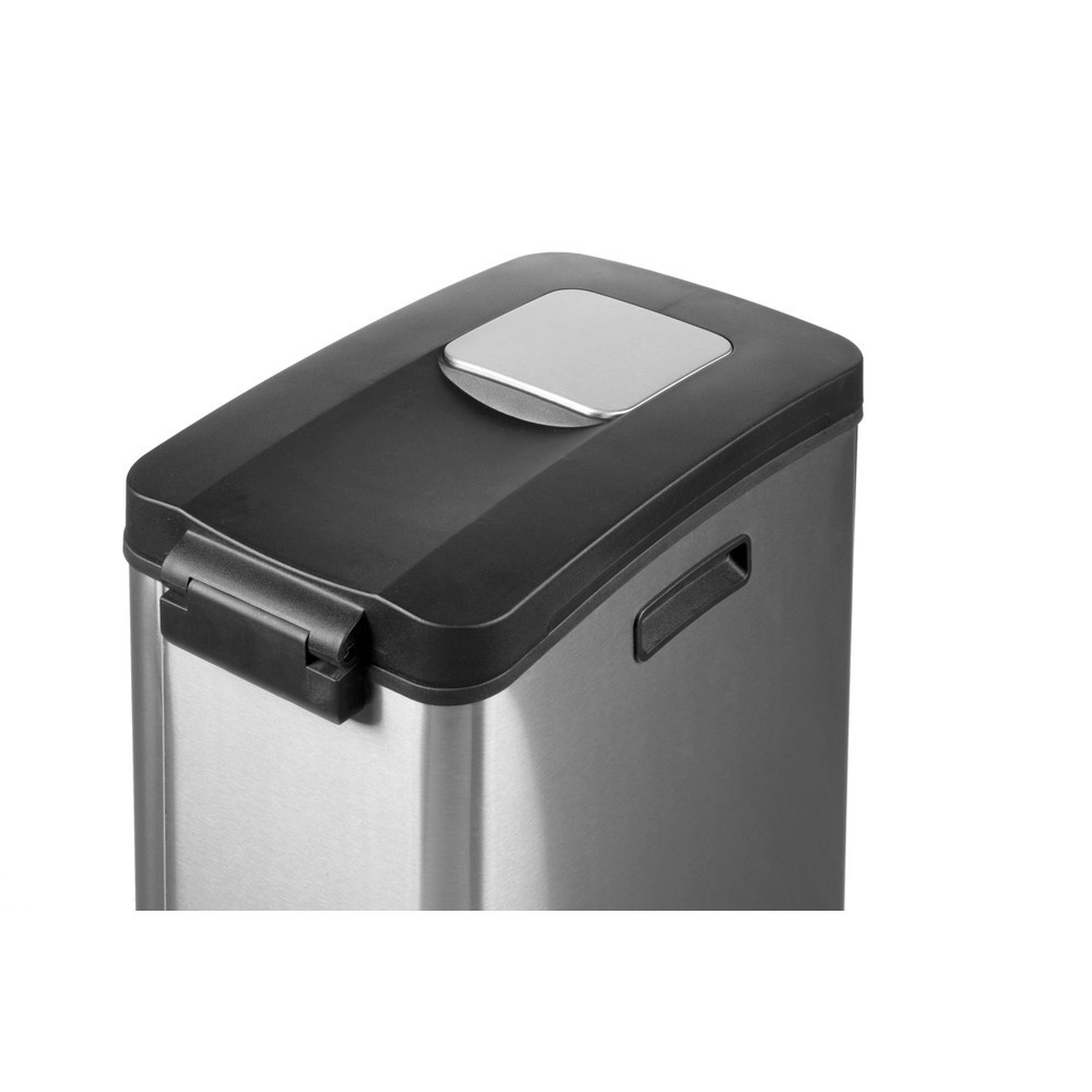 Número de imagen del producto 4: Rejoice Step - Cubo de basura con pedal (30 L, acero inoxidable mate)