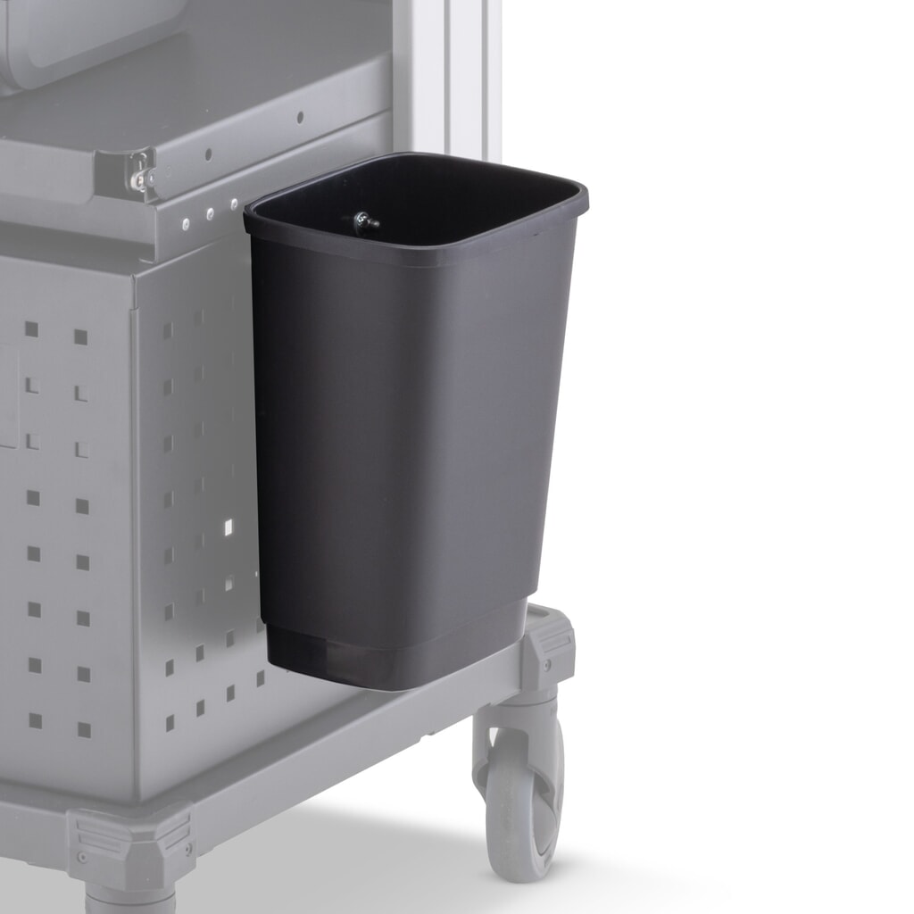 Imagen del producto: Cubo de basura de 10 litros magnético para puesto de trabajo móvil Jungheinrich WMD