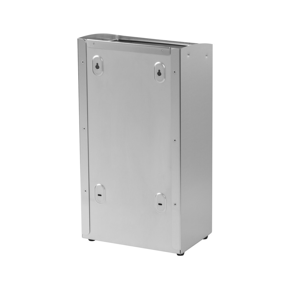 Número de imagen del producto 5: Cubo de residuos Air-Wolf, 27 litros de volumen, de acero inoxidable cepillado