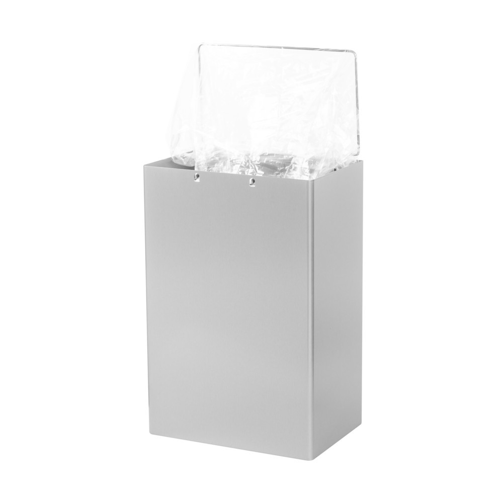 Número de imagen del producto 5: Cubo de residuos Air-Wolf, 50 litros de volumen, de acero inoxidable cepillado