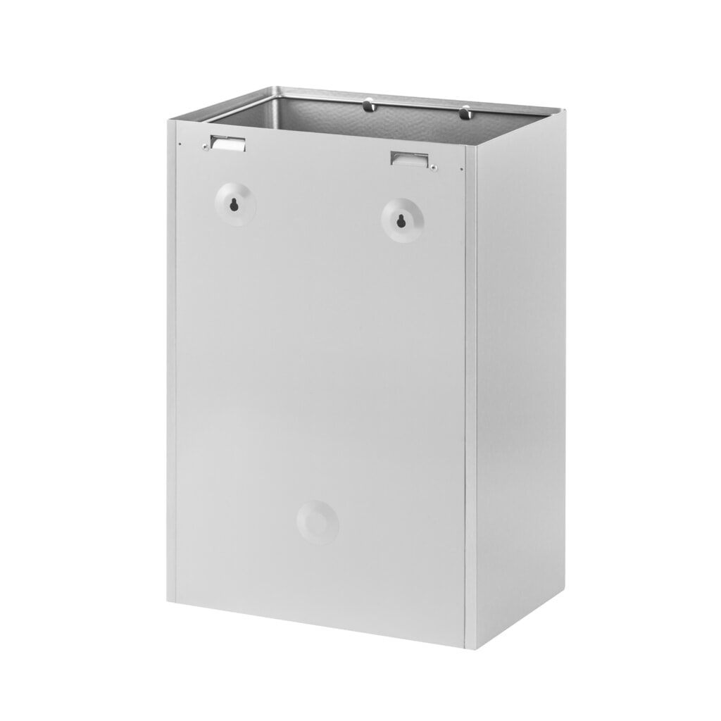 Número de imagen del producto 6: Cubo de residuos Air-Wolf, 50 litros de volumen, de acero inoxidable cepillado