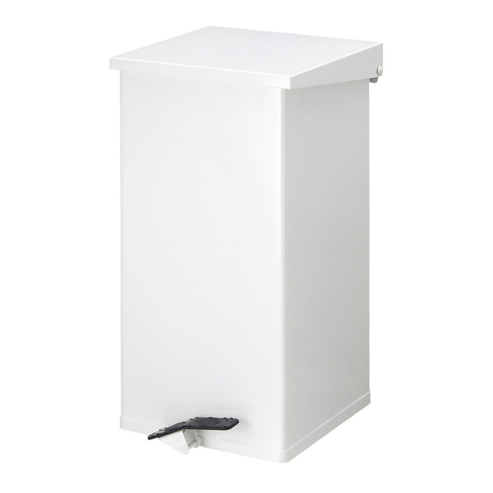 Imagen del producto: Cubo de residuos CARRO Kick con pedal, 45 litros, blanco