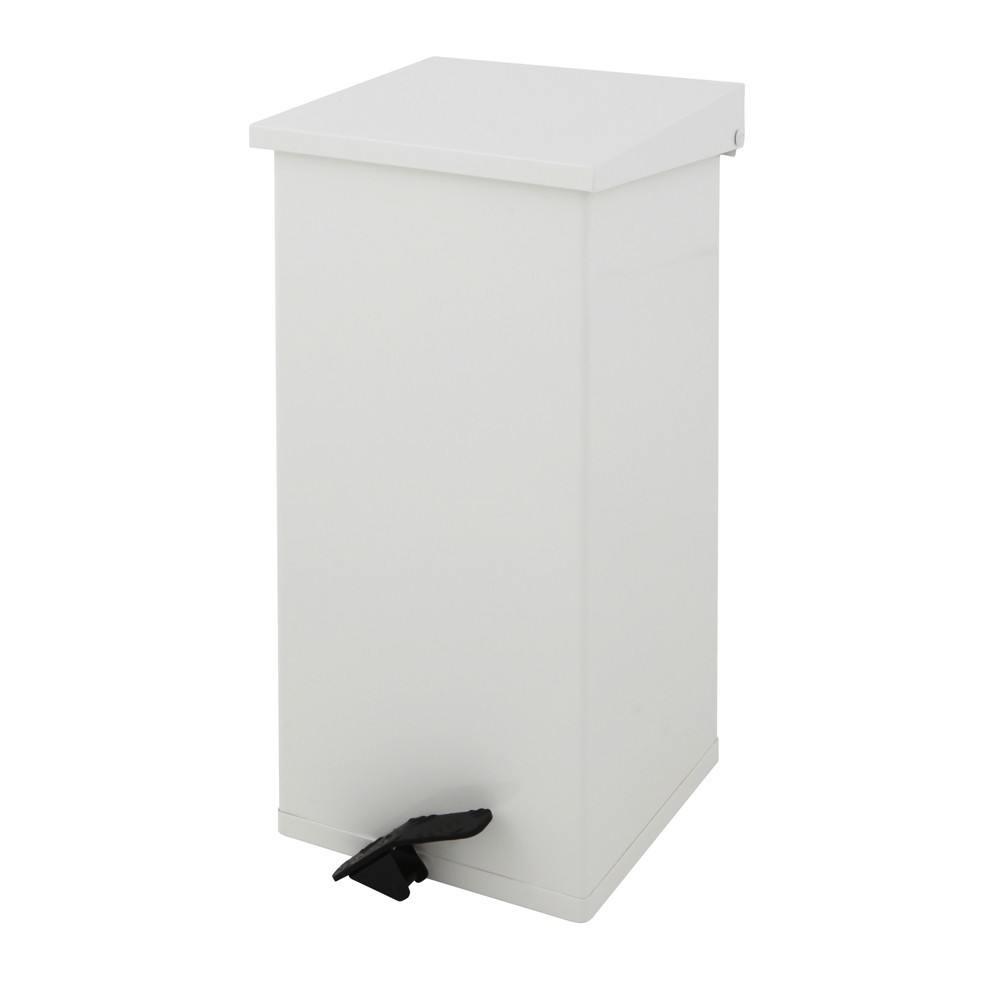 Imagen del producto: Cubo de residuos CARRO Kick con pedal, 55 litros, blanco