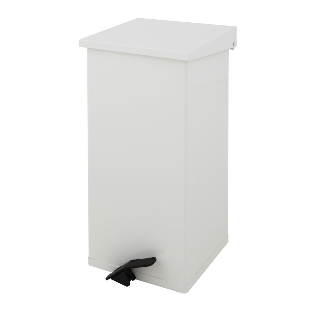 Imagen del producto: Cubo de residuos CARRO Kick con pedal, 55 litros, blanco
