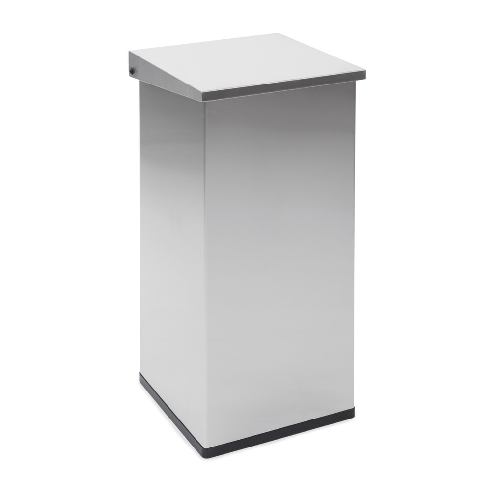 Imagen del producto: Cubo de residuos CARRO Lift con sistema de amortiguación, 110 litros, acero inoxidable