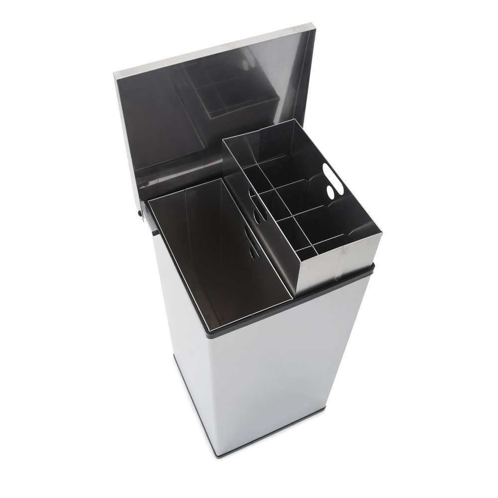 Número de imagen del producto 4: Cubo de residuos CARRO Lift, acero inoxidable 2 x 52 l