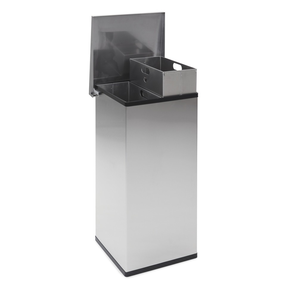 Número de imagen del producto 5: Cubo de residuos CARRO Lift, acero inoxidable 2 x 52 l