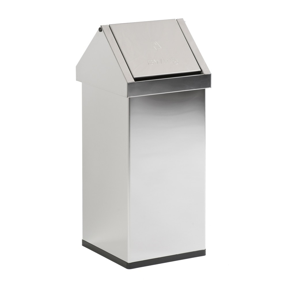 Imagen del producto: Cubo de residuos CARRO Swing, 55 litros, acero inoxidable