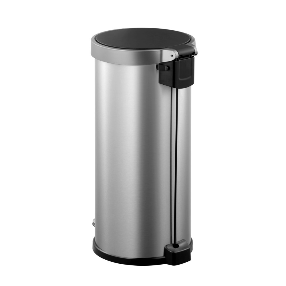 Número de imagen del producto 3: Cubo de residuos con pedal EKO Aria, 35 litros, acero inoxidable satinado