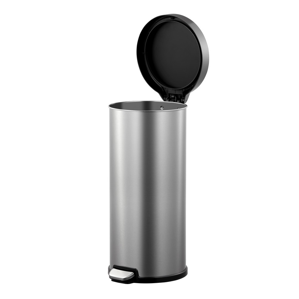 Número de imagen del producto 5: Cubo de residuos con pedal EKO Aria, 35 litros, acero inoxidable satinado