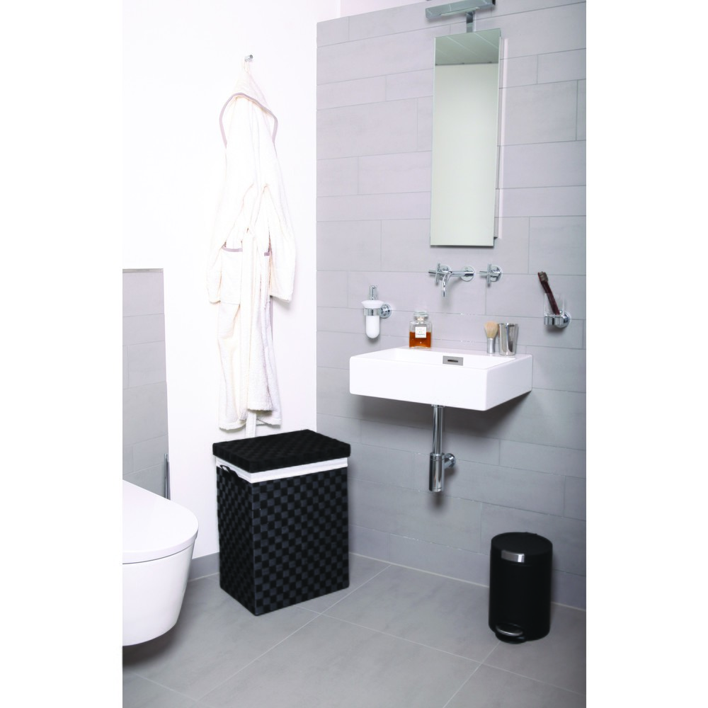 Número de imagen del producto 4: Cubo de residuos con pedal EKO Artistic, 5 litros, negro