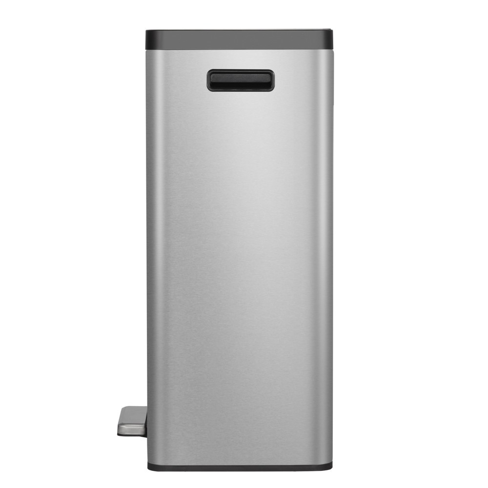 Número de imagen del producto 3: Cubo de residuos con pedal EKO Ecocasa 2, 30 litros, acero inoxidable mate