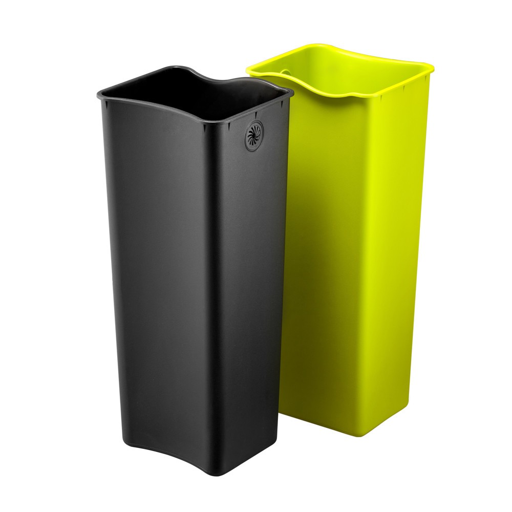 Número de imagen del producto 9: Cubo de residuos con pedal EKO Ecofly, 2 x 20 litros, acero inoxidable mate