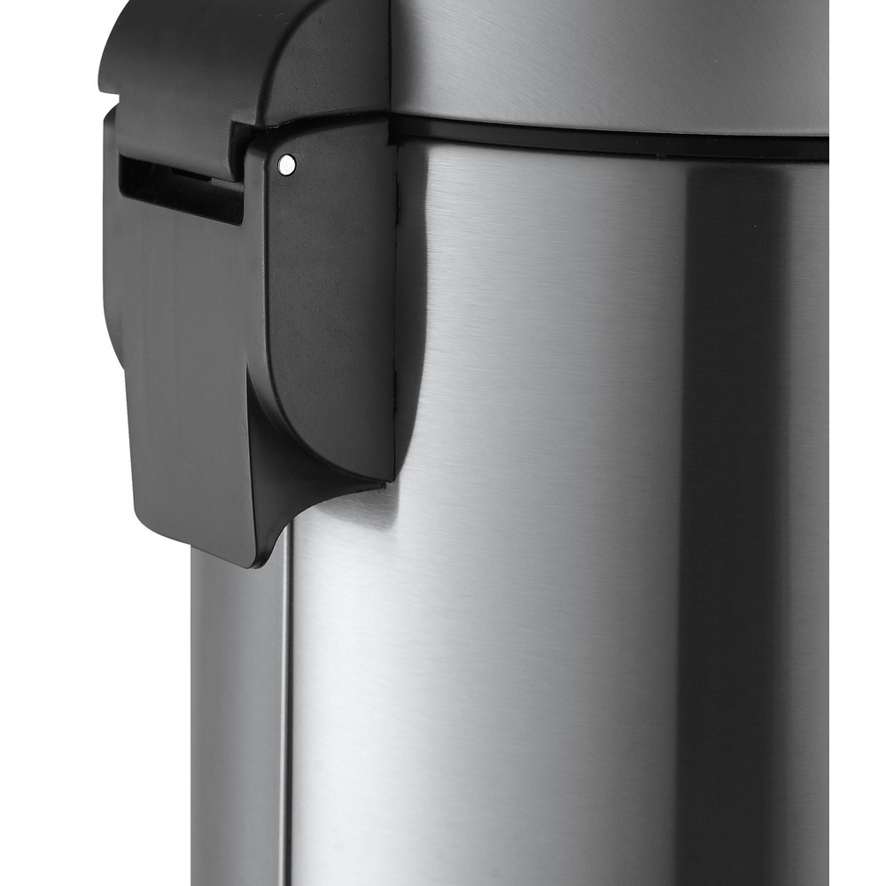 Número de imagen del producto 4: Cubo de residuos con pedal EKO Maggey, 30 litros, acero inoxidable mate
