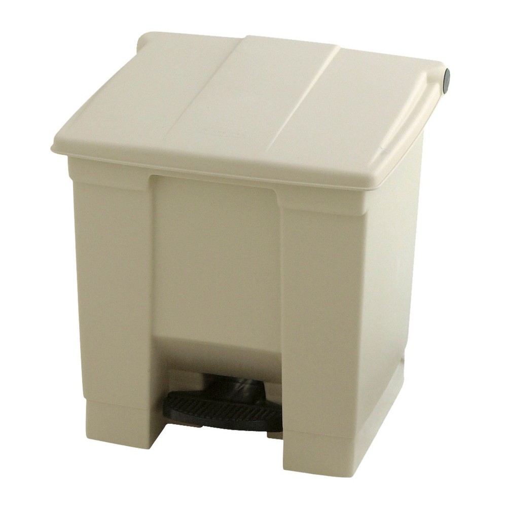 Número de imagen del producto 1: Cubo de residuos con pedal Rubbermaid® Step-On Classic, 30 litros, beige