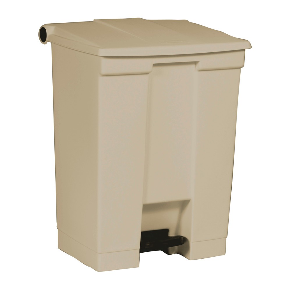 Número de imagen del producto 1: Cubo de residuos con pedal Rubbermaid® Step-On Classic, 68,1 litros, beige