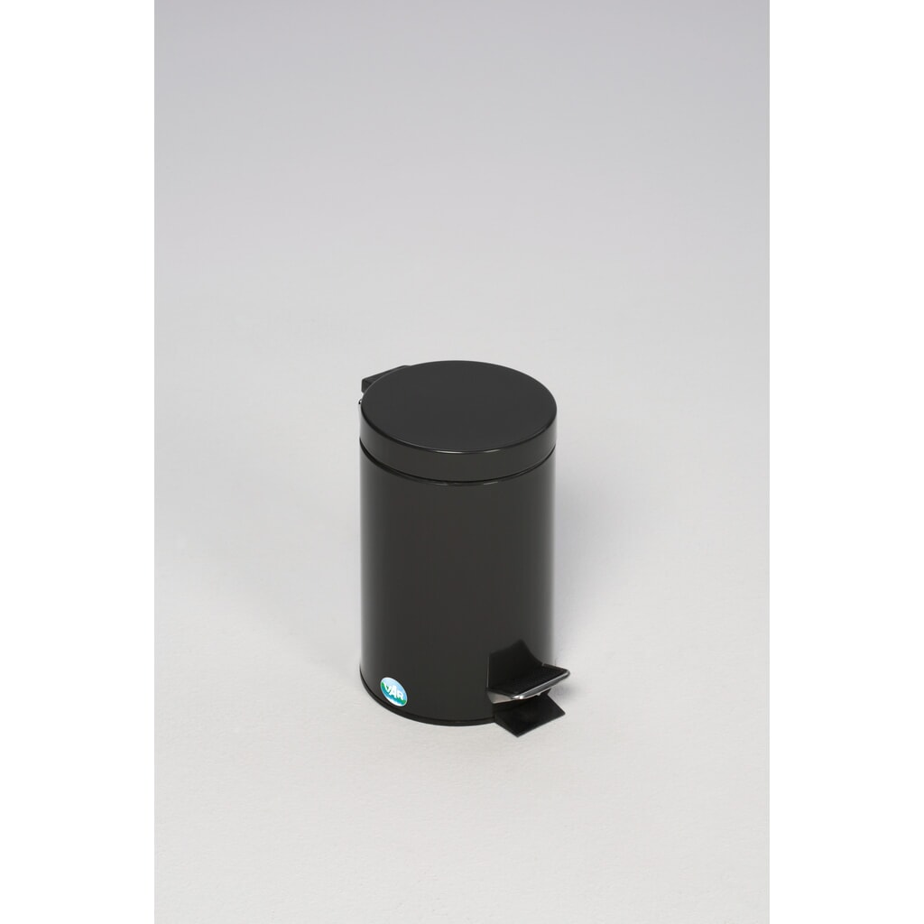 Imagen del producto: cubo de residuos con pedal VAR®, 3 litros, antracita
