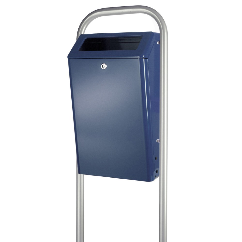 Imagen del producto: Cubo de residuos de aluminio de 50 litros azul