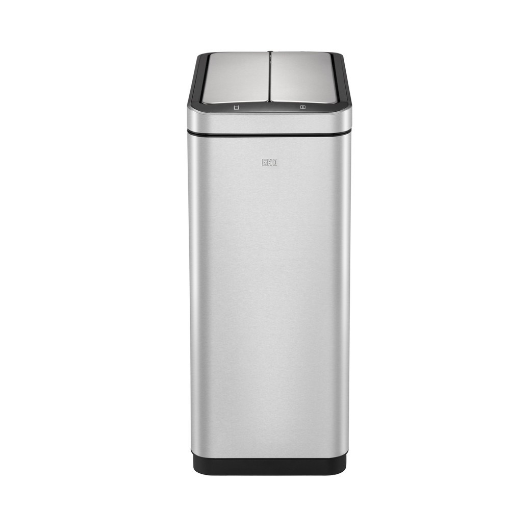 Número de imagen del producto 2: Cubo de residuos EKO Deluxe Phantom Sensor, 45 litros, acero inoxidable satinado