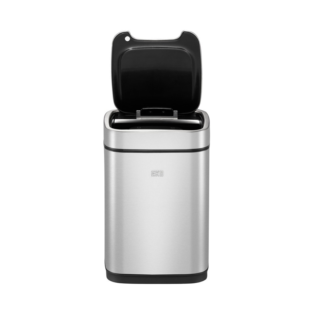 Número de imagen del producto 3: Cubo de residuos EKO EcoSmart con sensor, 6 litros, acero inoxidable mate