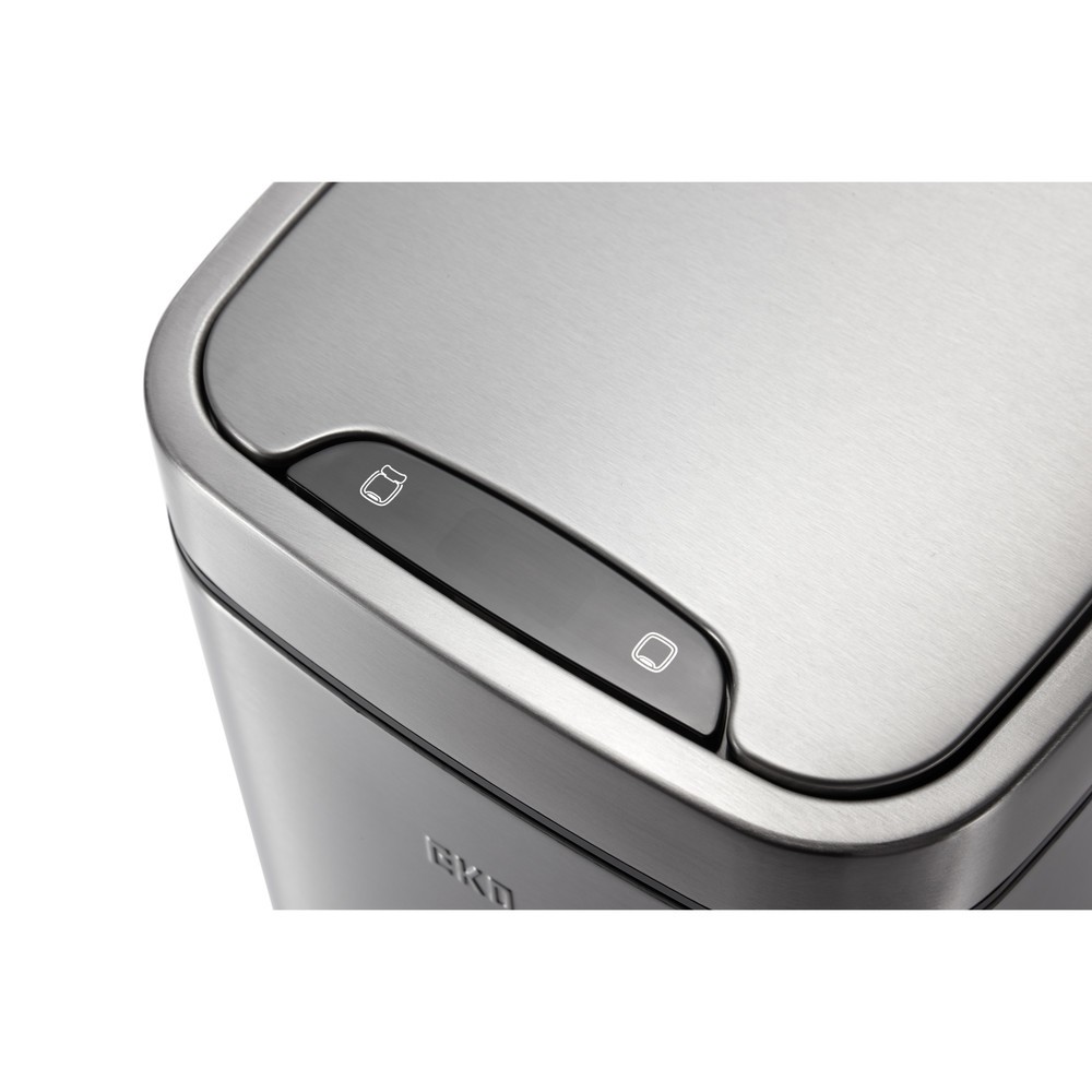 Número de imagen del producto 8: Cubo de residuos EKO EcoSmart con sensor, 6 litros, acero inoxidable mate