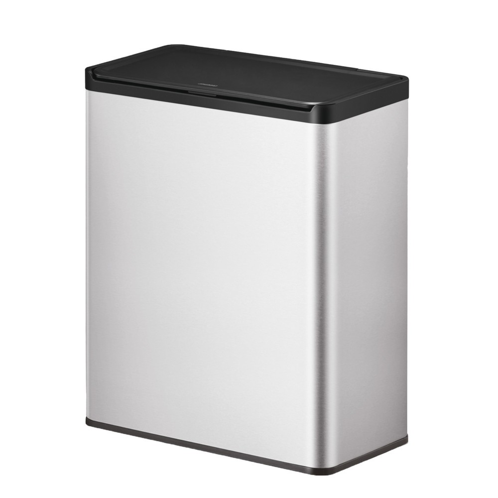 Imagen del producto: Cubo de residuos EKO Essential Touch, 2 x 20 litros, acero inoxidable satinado