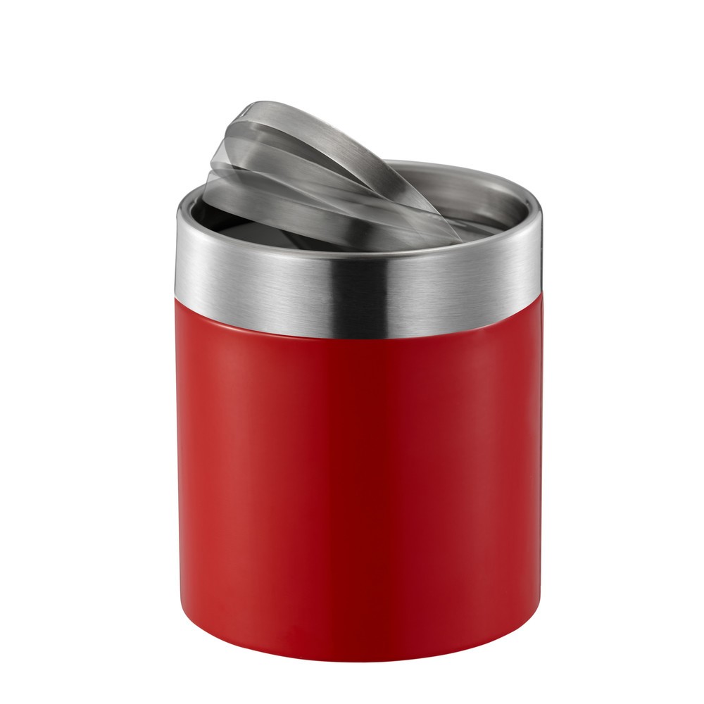 Número de imagen del producto 2: Cubo de residuos EKO Fandy, 1,5 litros, rojo