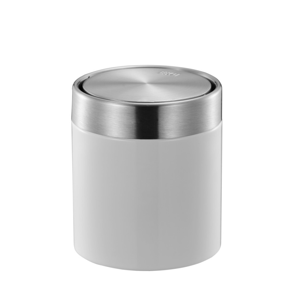 Imagen del producto: Cubo de residuos EKO Fandy, 1,5 litros, blanco