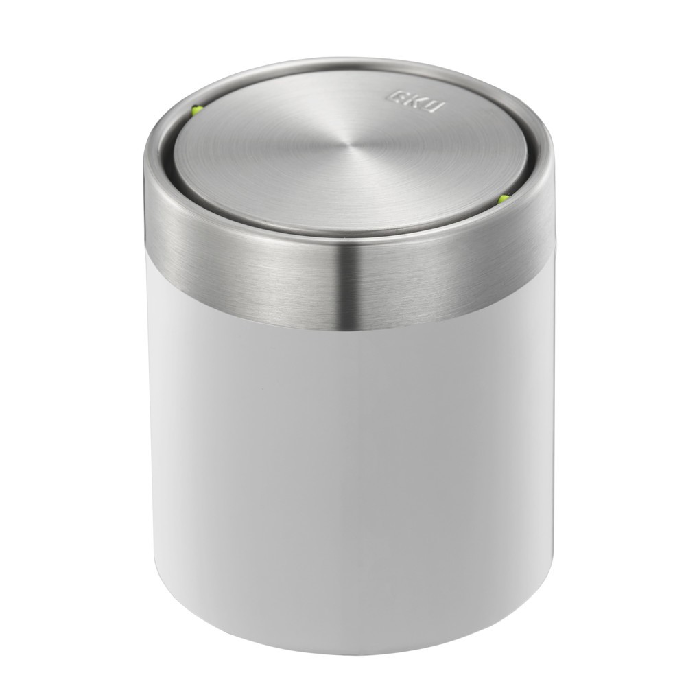 Número de imagen del producto 2: Cubo de residuos EKO Fandy, 1,5 litros, blanco
