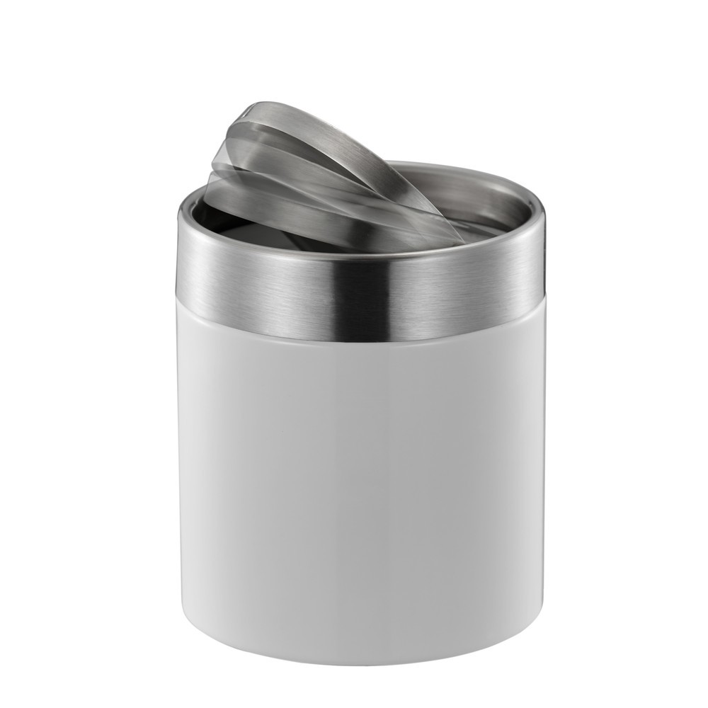 Número de imagen del producto 3: Cubo de residuos EKO Fandy, 1,5 litros, blanco