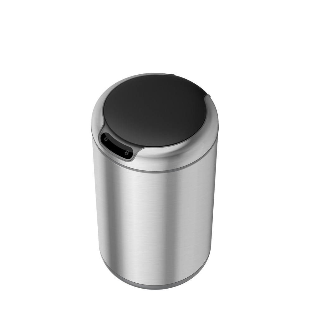 Número de imagen del producto 2: Cubo de residuos EKO Galleria, con sensor, 9 litros, acero inoxidable satinado