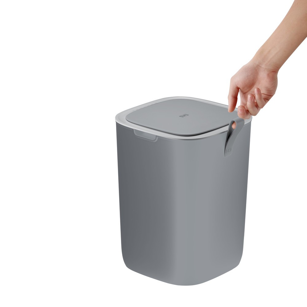 Número de imagen del producto 2: Cubo de residuos EKO Morandi Smart, con sensor, 12 litros, gris