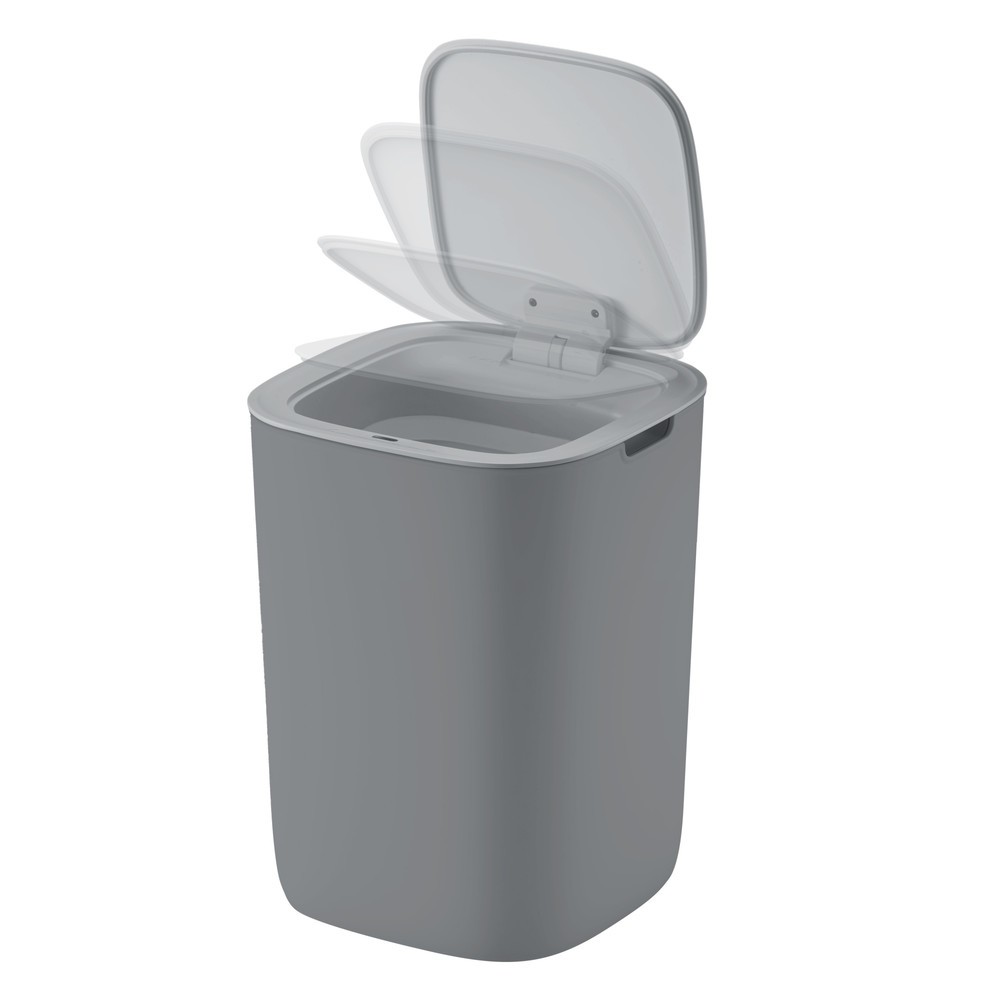 Número de imagen del producto 4: Cubo de residuos EKO Morandi Smart, con sensor, 12 litros, gris
