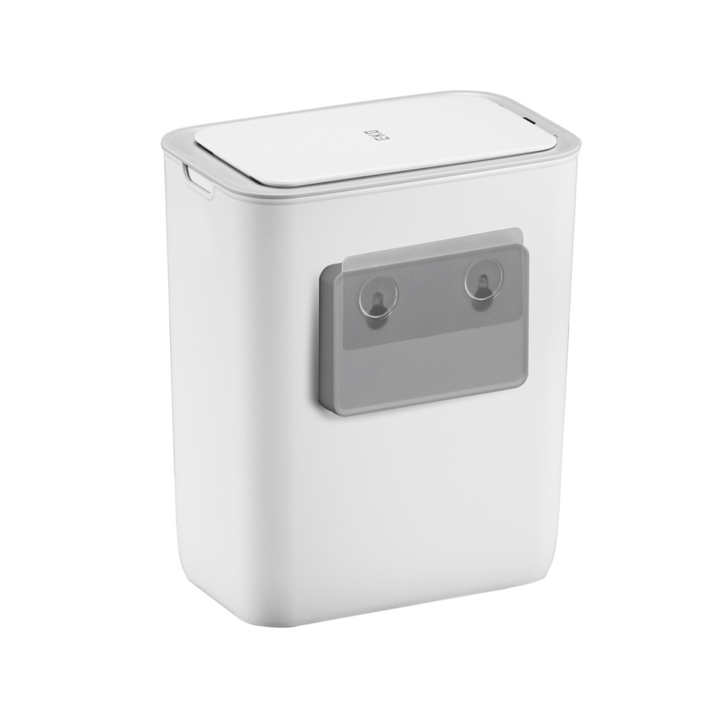 Número de imagen del producto 9: Cubo de residuos EKO Morandi Smart, con sensor, para montaje en la pared, 8 litros, blanco