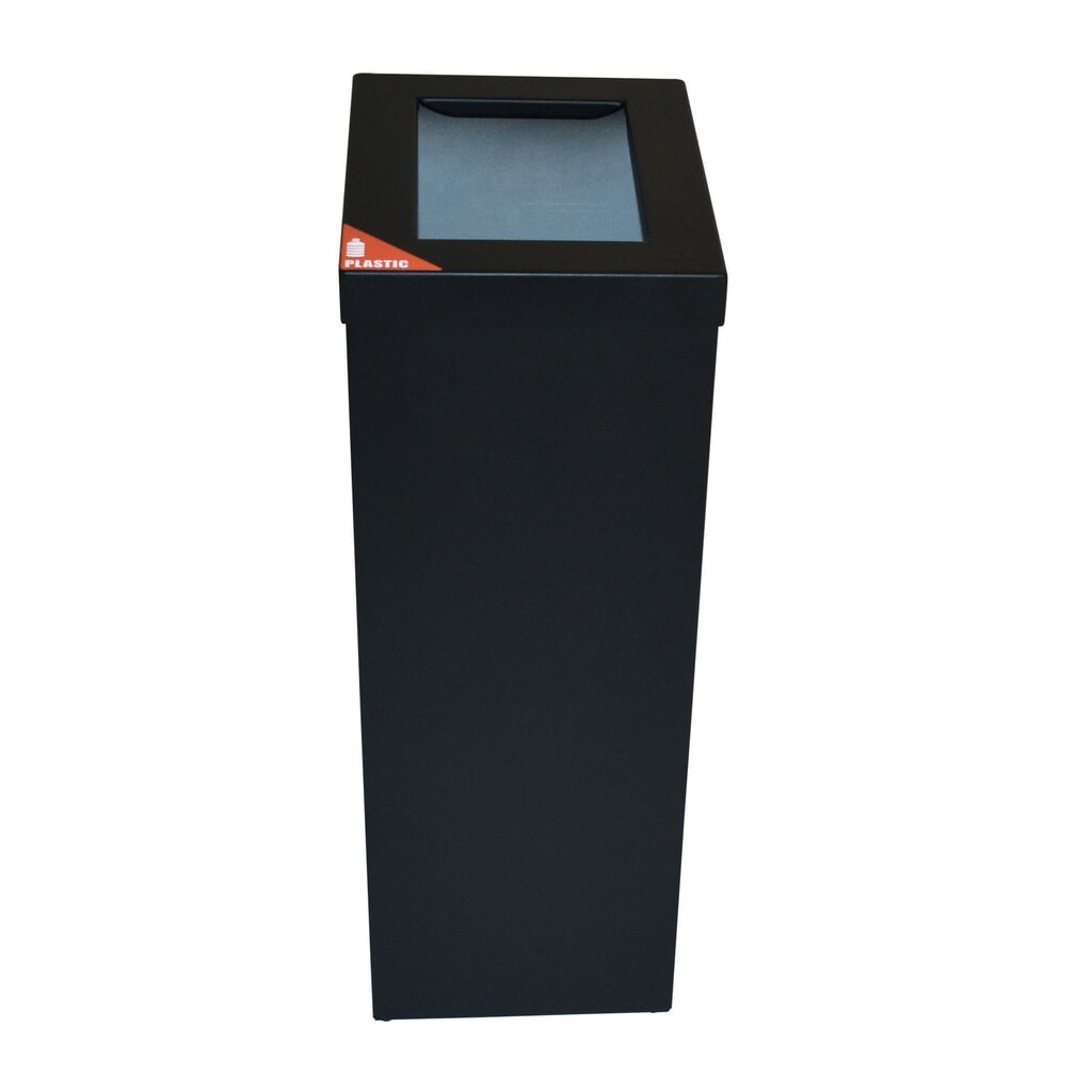 Cubo de residuos RecycloFlex, 60 litros, negro Número de imagen del producto 2: Cubo de residuos RecycloFlex, 60 litros, negro