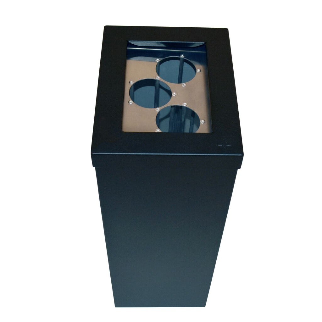 Cubo de residuos RecycloFlex, 60 litros, negro Número de imagen del producto 7: Cubo de residuos RecycloFlex, 60 litros, negro