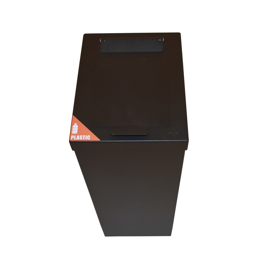 Cubo de residuos RecycloFlex, 60 litros, negro Número de imagen del producto 9: Cubo de residuos RecycloFlex, 60 litros, negro