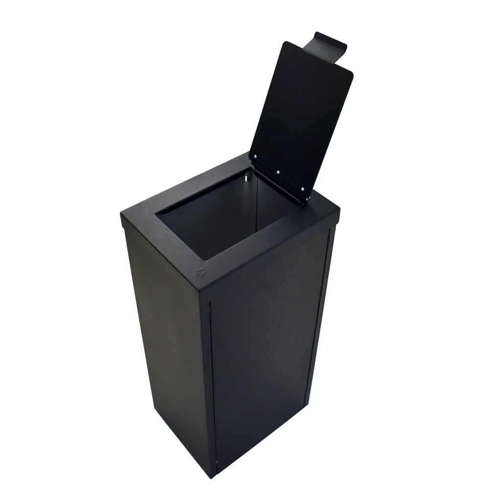Cubo de residuos RecycloFlex, 60 litros, negro Número de imagen del producto 10: Cubo de residuos RecycloFlex, 60 litros, negro