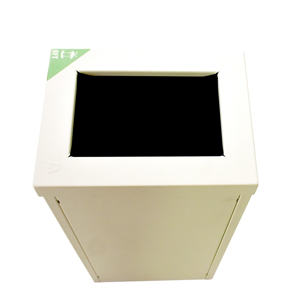Número de imagen del producto 5: Cubo de residuos RecycloFlex, 60 litros, blanco