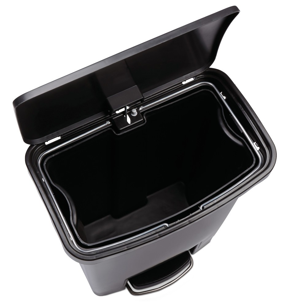 Número de imagen del producto 2: Cubo de residuos con pedal Rubbermaid® Profi, 30 litros, beige