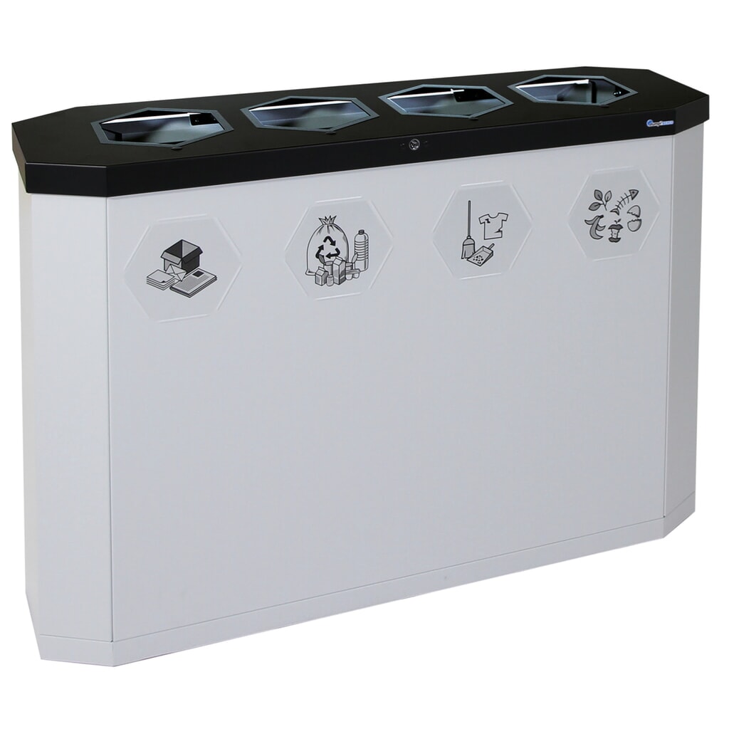 Imagen del producto: Cubo de residuos stumpf® Sixco 4 smart gris claro